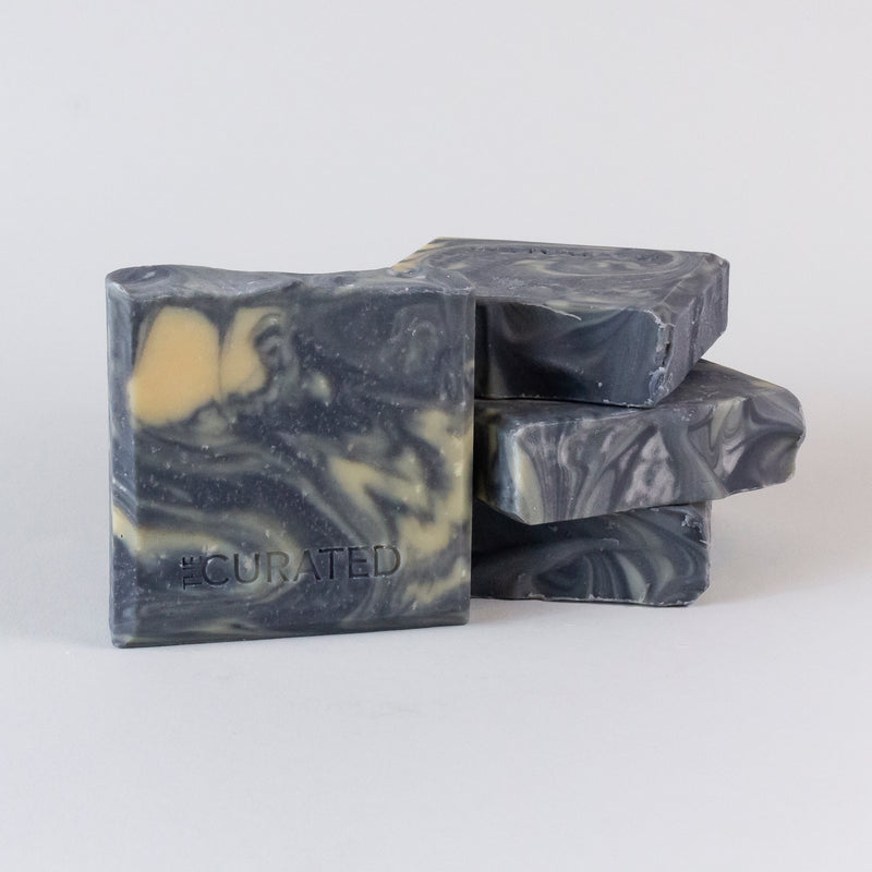 natural soap for men CHARCOAL & BEER | with Guinness beer und activated charcoal
