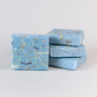 natural soap CONFETTI | fragrance free | with cocoa butter