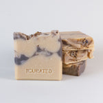 <tc>natural soap honey & lavender | with honey, shea and cocoa butter</tc>