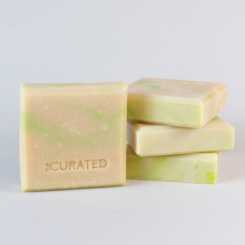 natural soap KEY LIME PIE | with coconut milk & a refreshing coconut-lime scent