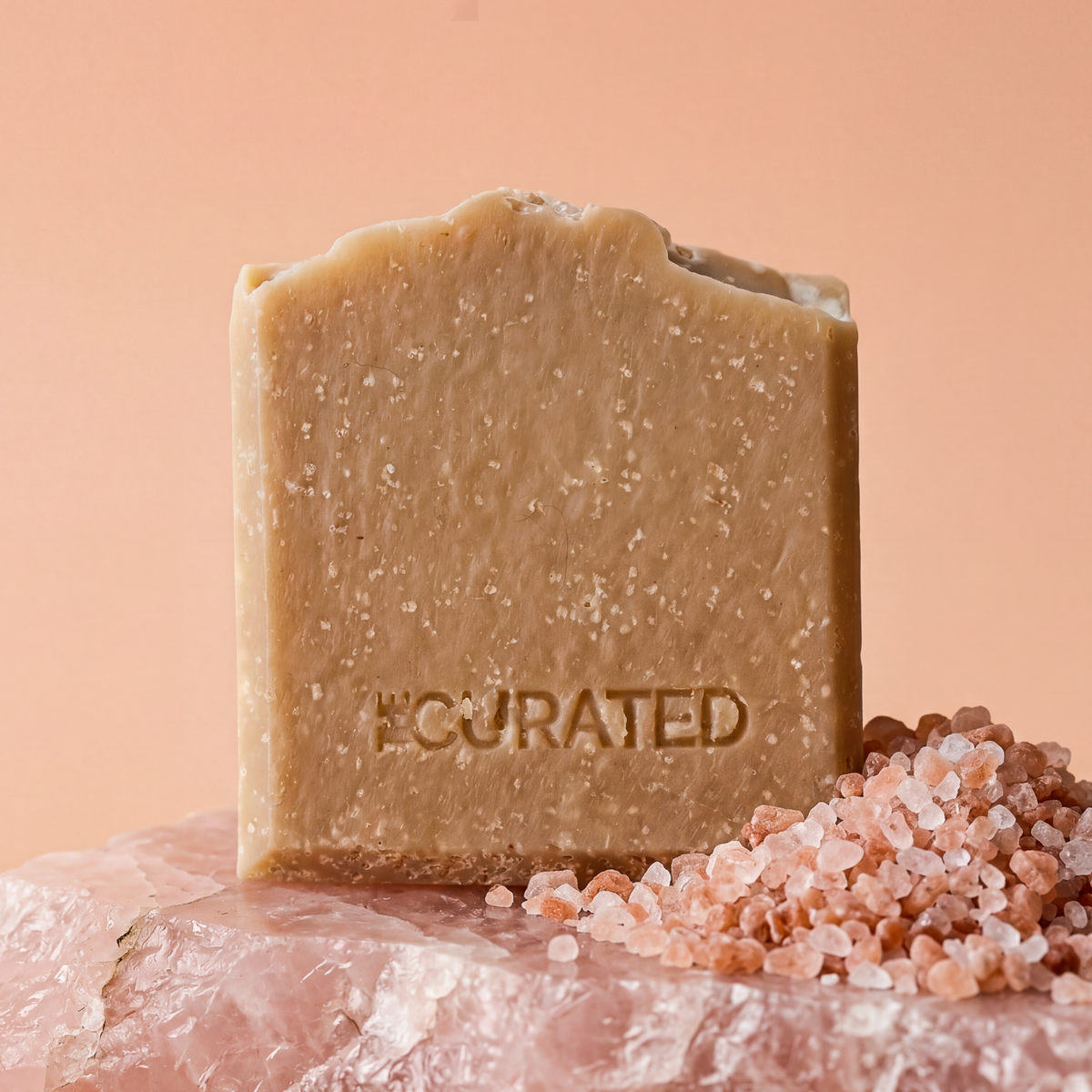 Pink Clay & Salt Seife