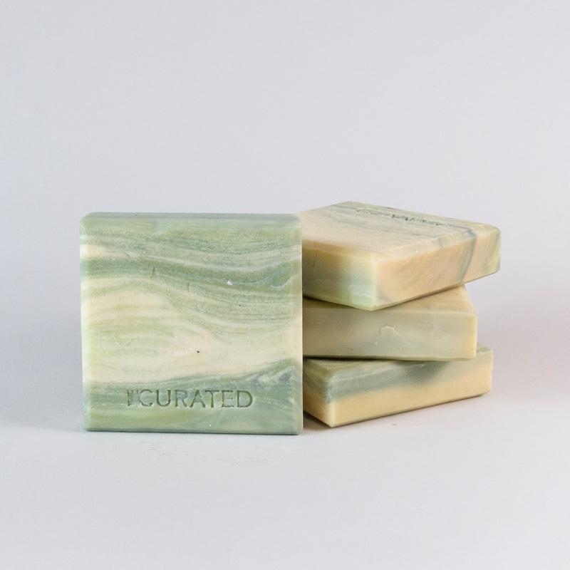 natural soap TEA TIME | made with refreshing green tea & a zesty tea scent