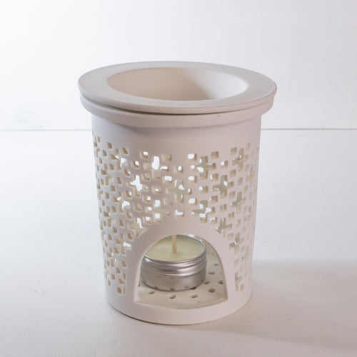 aromalampe | keramik | white