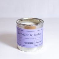 scented soy wax candles | various scents | silver rainbow series