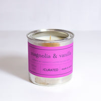 scented soy wax candles | various scents | silver rainbow series